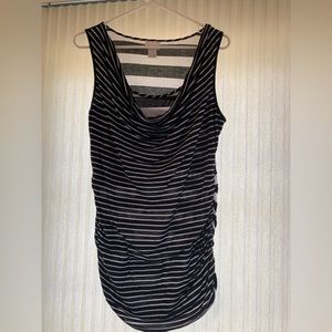 Maternity False-layered Tank Top